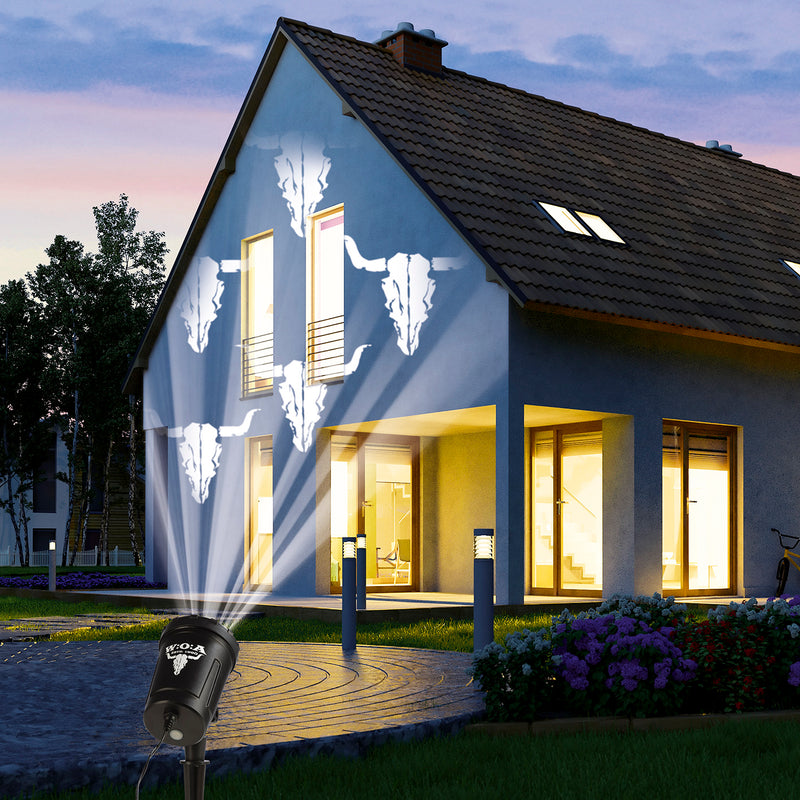 W:O:A  LED-Motivstrahler mit Logo