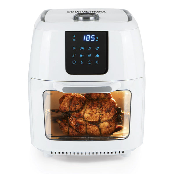 GOURMETmaxx Heißluft-Fritteuse Digital - 9in1 - weiß